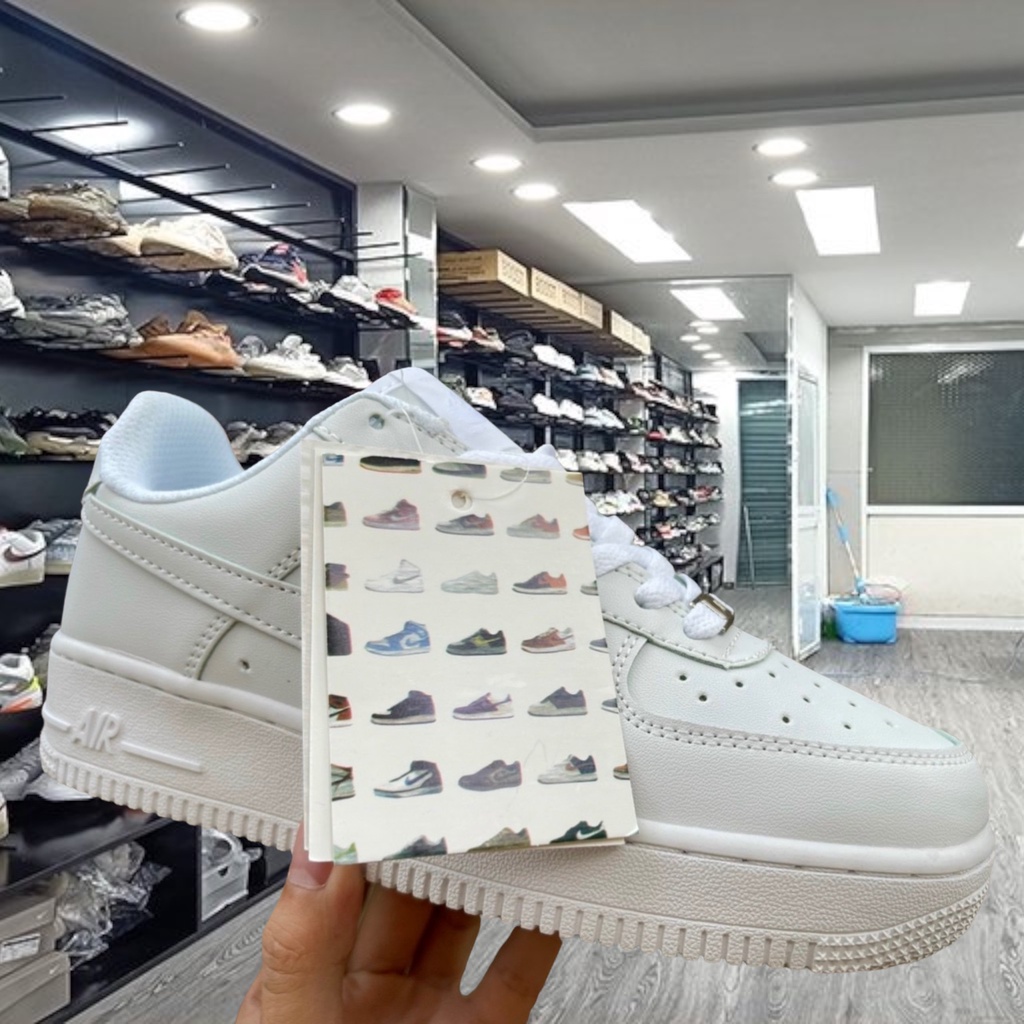 Giày _Nike Air Force 1, AF1 trắng đế Air, Cao Cấp Nhất full box bill phụ kiện tặng box bảo vệ - Yabi_boutique