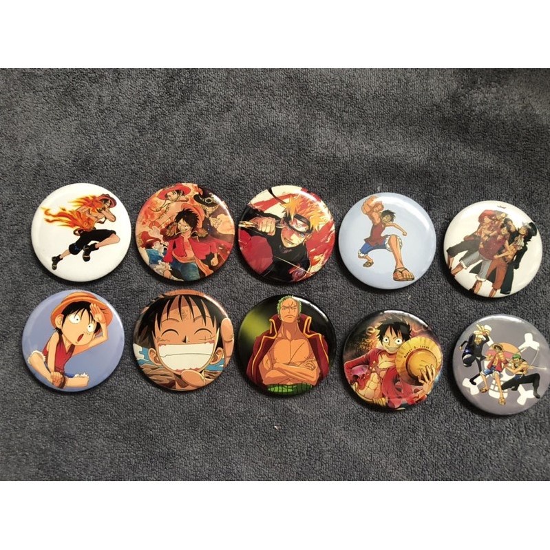 Badge Huy hiệu cài áo in hình Jujutsu Kaisen Chú Thuật Hồi Chiến anime manga phụ kiện pin cài áo, ghim cài túi, balo