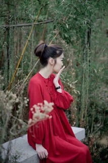 Đầm baby doll đỏ