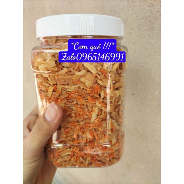 Hủ 200g muối ruốc hành phi 28k