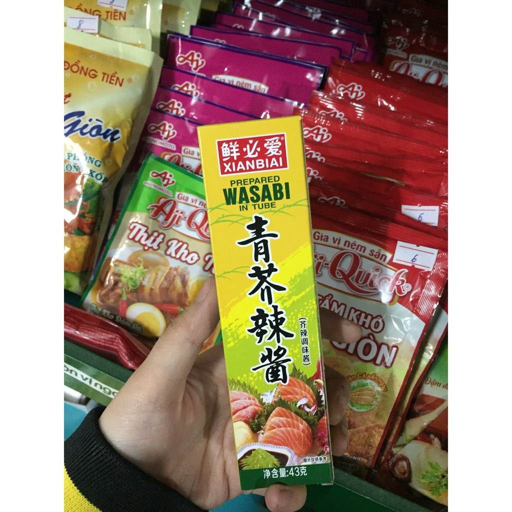 [GIA VỊ] Mù Tạt Wasbi Xianbian 43gr