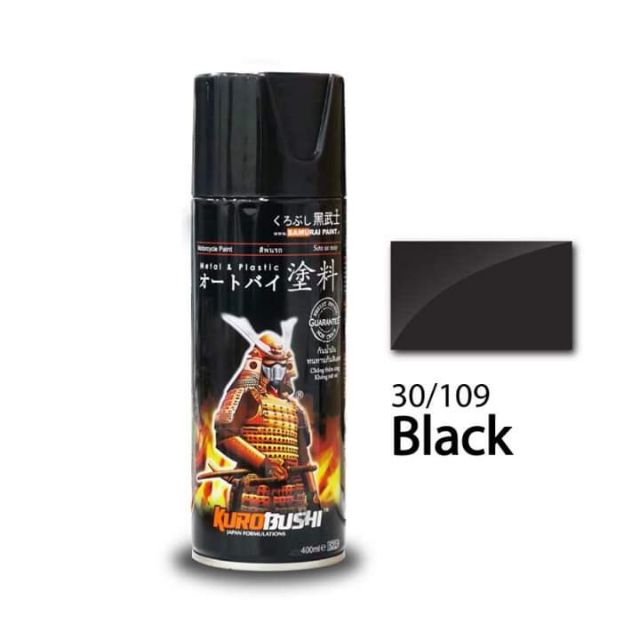 Sơn samurai 30/109 màu đen bóng