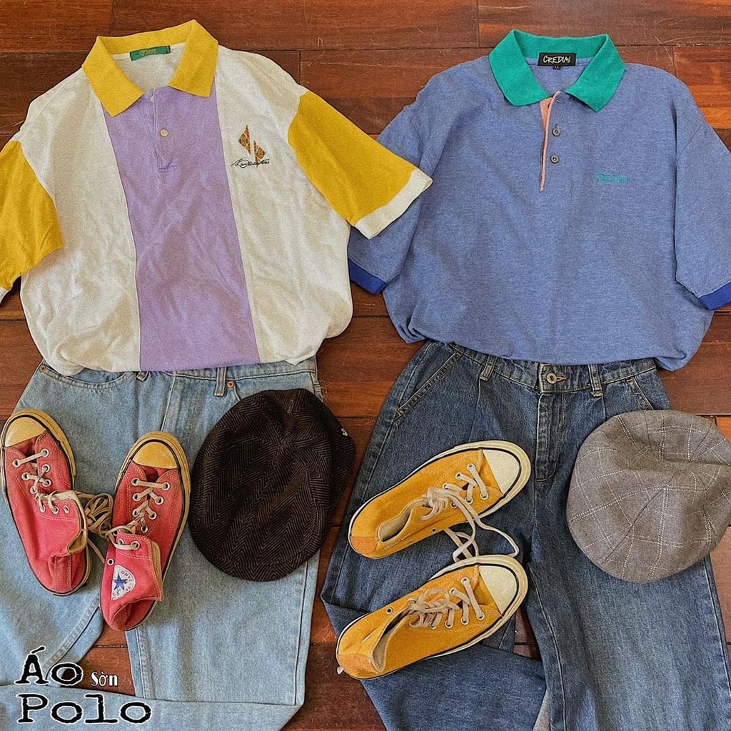 Áo Thun Polo Nam Nữ 2Hand, Áo Phông Polo Cổ Bẻ Secondhand Chọn Mẫu Qua Ảnh Hàng Tuyển Chọn Giá Rẻ