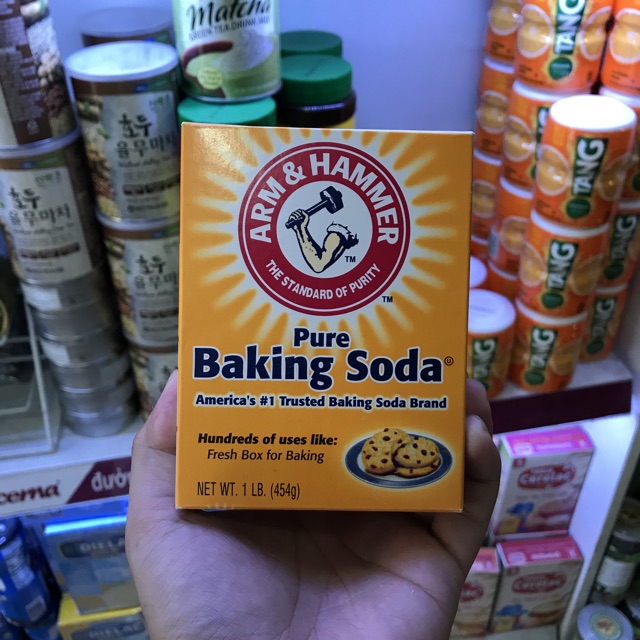[BỘ 2 HỘP] Bột Baking Soda Arm &amp;amp; Hammer 454g Nhập Khẩu Mỹ