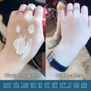 Kem body sữa lạnh mocha