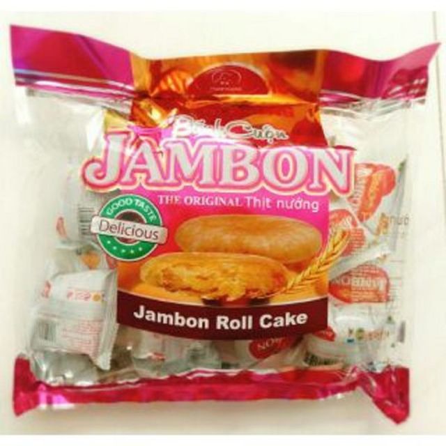 Bánh cuộn jambon vị thịt nướng