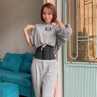 Gen nịt bụng 25 xương chuẩn Hy Lạp cao su non hạt