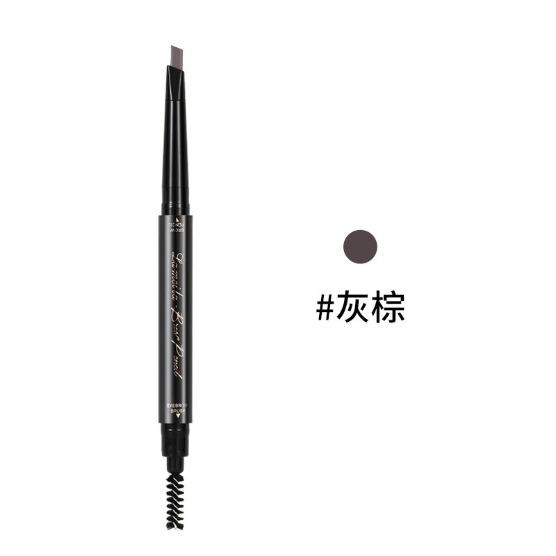 Bút Kẻ Lông Mày Hai Đầu Xoay Tự Động Chống Thấm Nước Kẻ Lông Mày Chống Mồ Hôi Lâu Trôi Không Phai Màu S1BKM 121