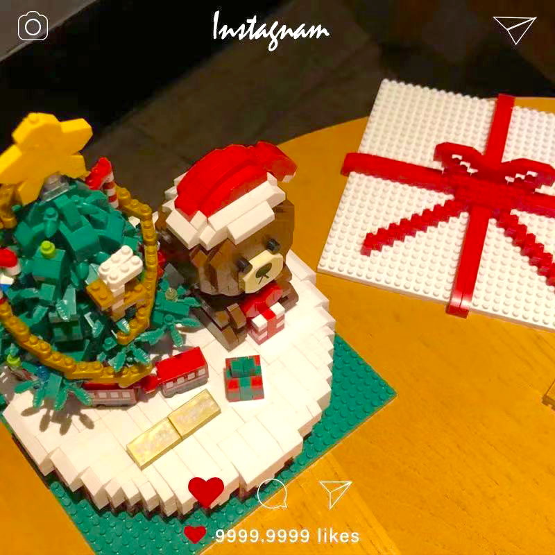 Bộ Đồ Chơi Lắp Ráp  Thú Vị Cho Bé  Đồ chơi lắp ráp  hạt nhỏ 3D phong cách Disney tiện dụng trang trí/giáo dục trẻ em