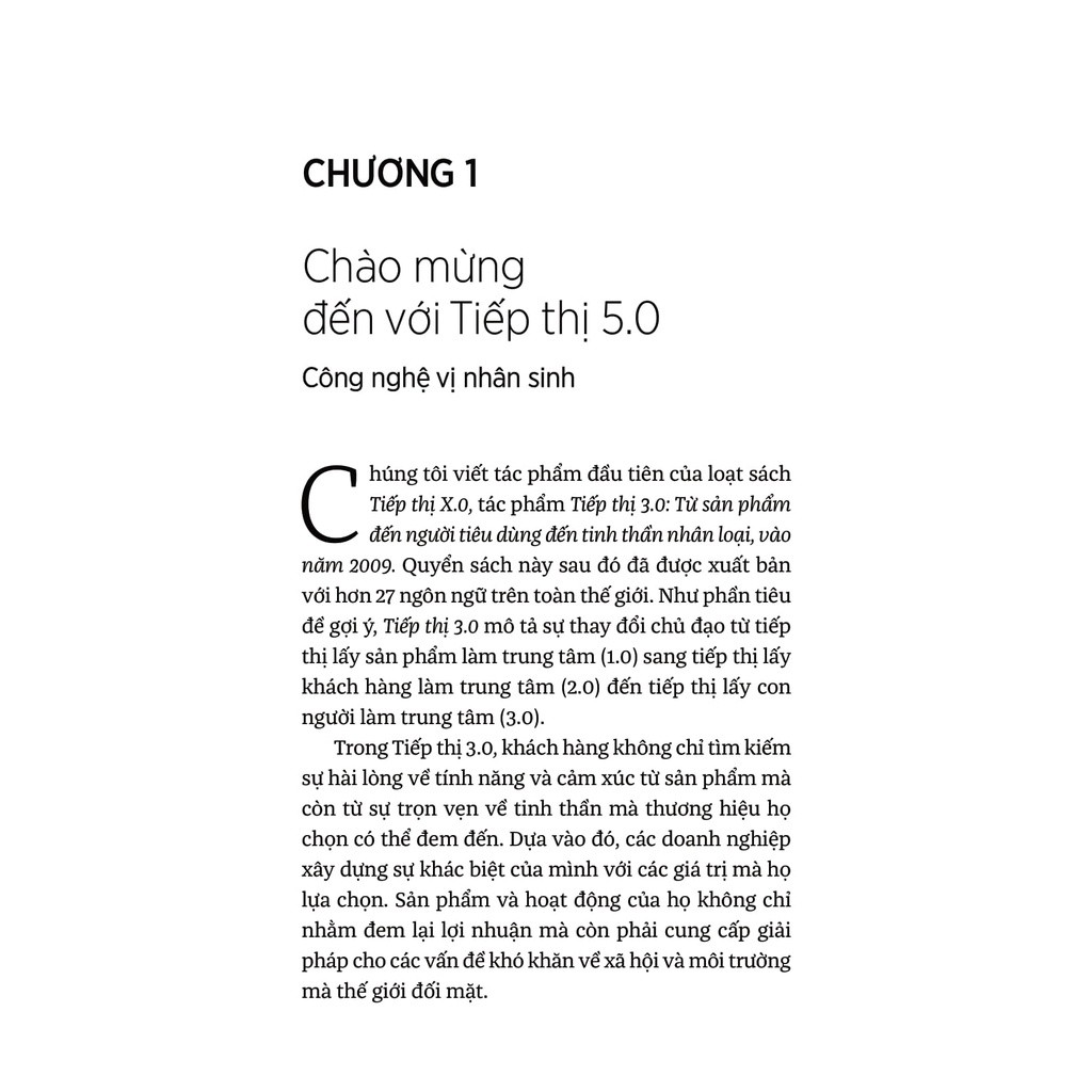 Sách - Tiếp Thị 5.0 Công Nghệ Vị Nhân Sinh - Philip Kotler, Hermawan Kartajaya, Iwan Setiawan - NXB Trẻ