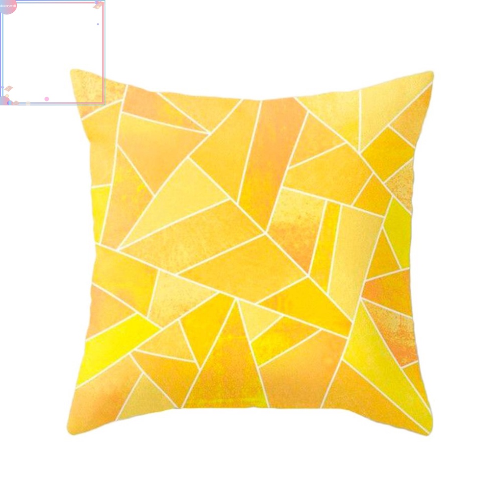 Vỏ gối trang trí in chữ cái gọn nhẹ có thể tháo rời