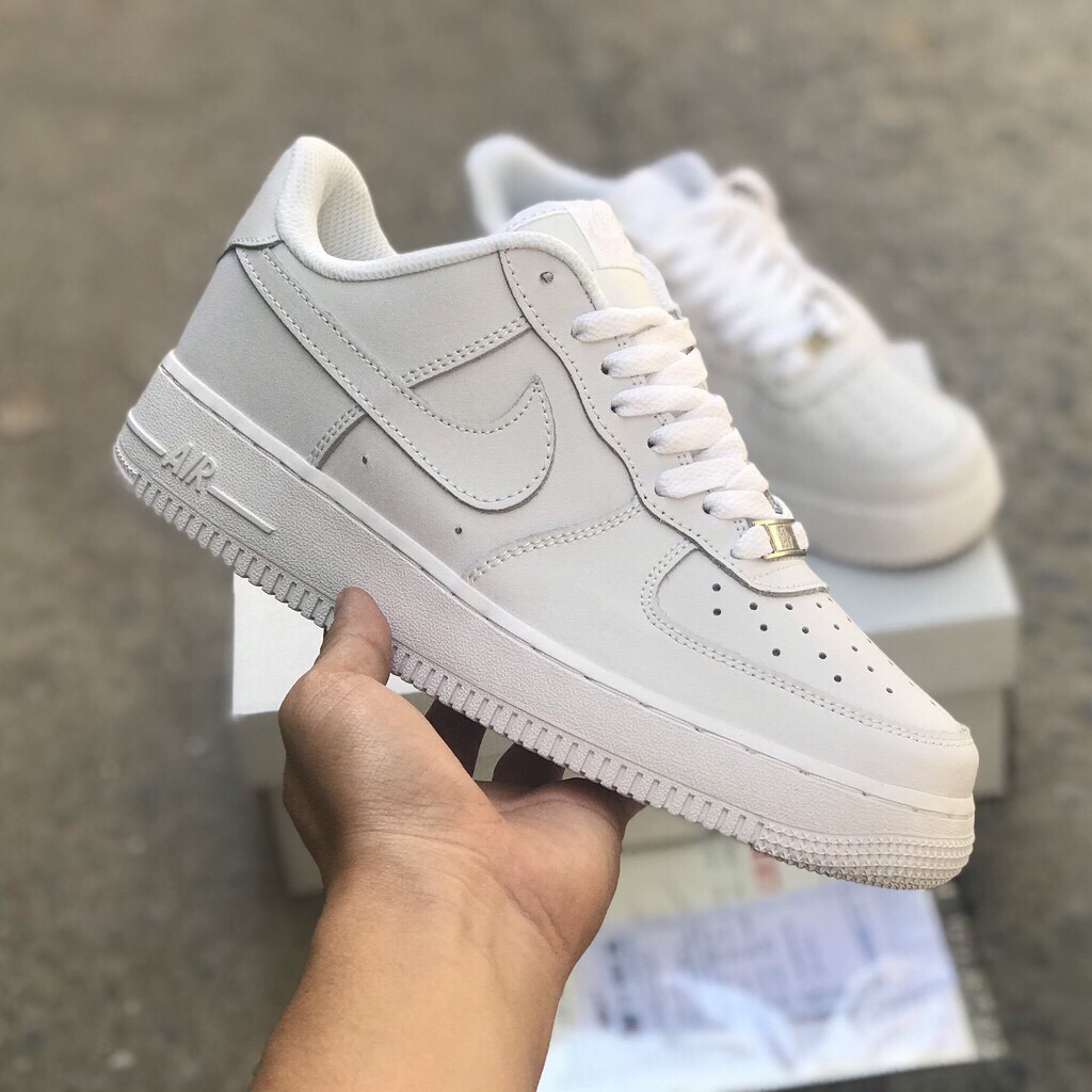 [Mã FASHIONGREEN44 giảm 10K đơn 50K] Giày air force 1, giày thể thao af1 trắng full box