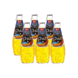 Nước Trái Cây Hạt Chia Hương Trái Cây 290ml (Lốc 6 chai)