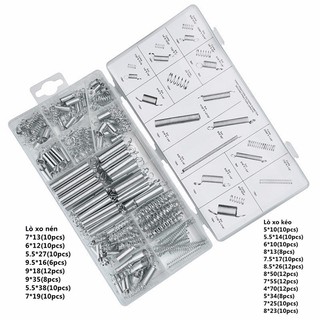 Bộ 200 cái lò xo nhiều kích cỡ