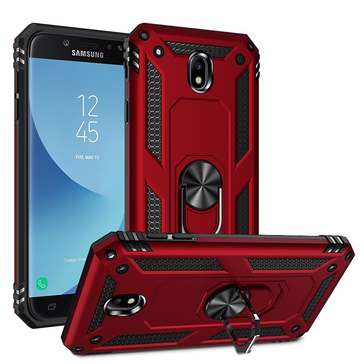 Ốp Điện Thoại Pc Cứng + Tpu Silicone Kiểu Giáp Cho Samsung Galaxy J8 J7 J6 J4 J3 J2 Core Plus Pro Prime