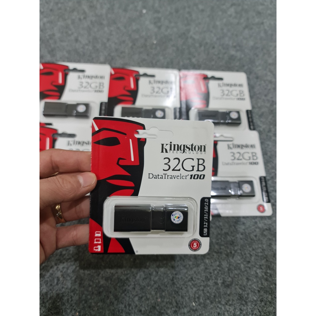 USB Kingston DT100G3 128G 64G 32G Kingston DataTraveler DT100G3 Chính hãng, Bảo hành 5 năm. | BigBuy360 - bigbuy360.vn