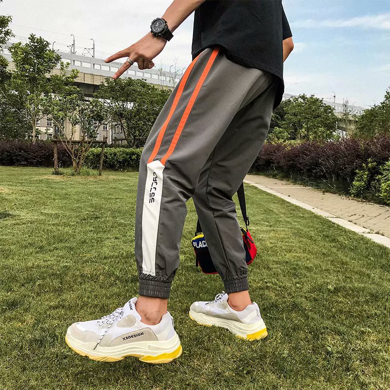 Men's fashion striped wide leg pants | BigBuy360 - bigbuy360.vn