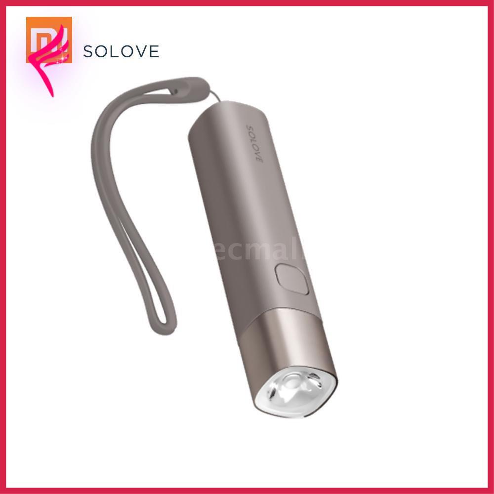 Đèn pin sạc dự phòng XIAOMI SOLOVE X3 USB 3000mAh mini chất lượng cao