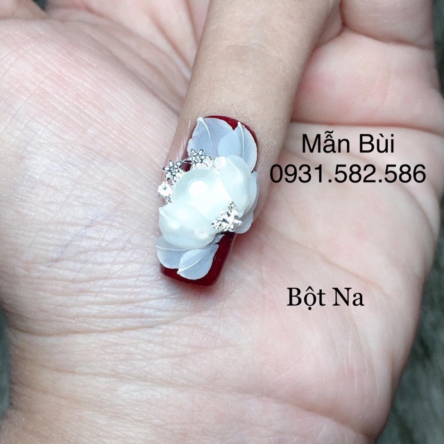 Bôt làm hoa Trắng đục hũ 30g -100g