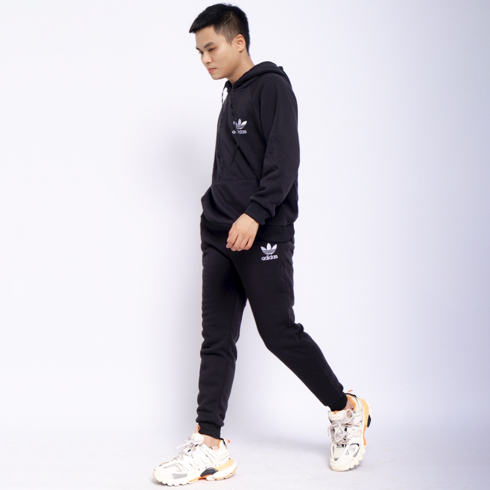 Bộ nỉ nam hoodie có mũ siêu dày, bộ hoodiee nam nữ nỉ cực dày hàng may kỹ