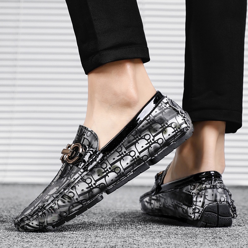 Giày Lười Da Cổ Điển Cho Nam