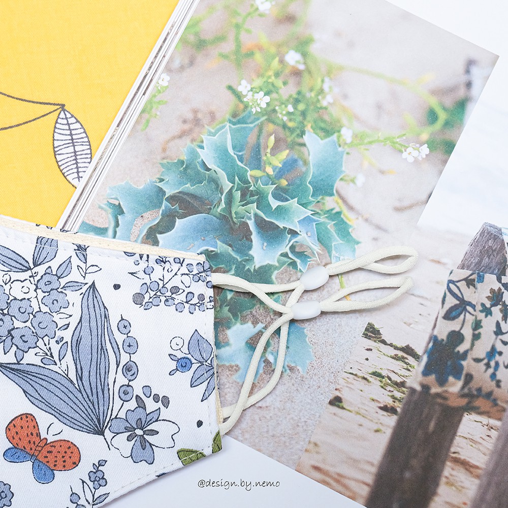 Khẩu Trang Vải Nemo Hoa Mùa Hè, có nút tăng giảm dây dễ điều chỉnh - KTHTX2M | BigBuy360 - bigbuy360.vn