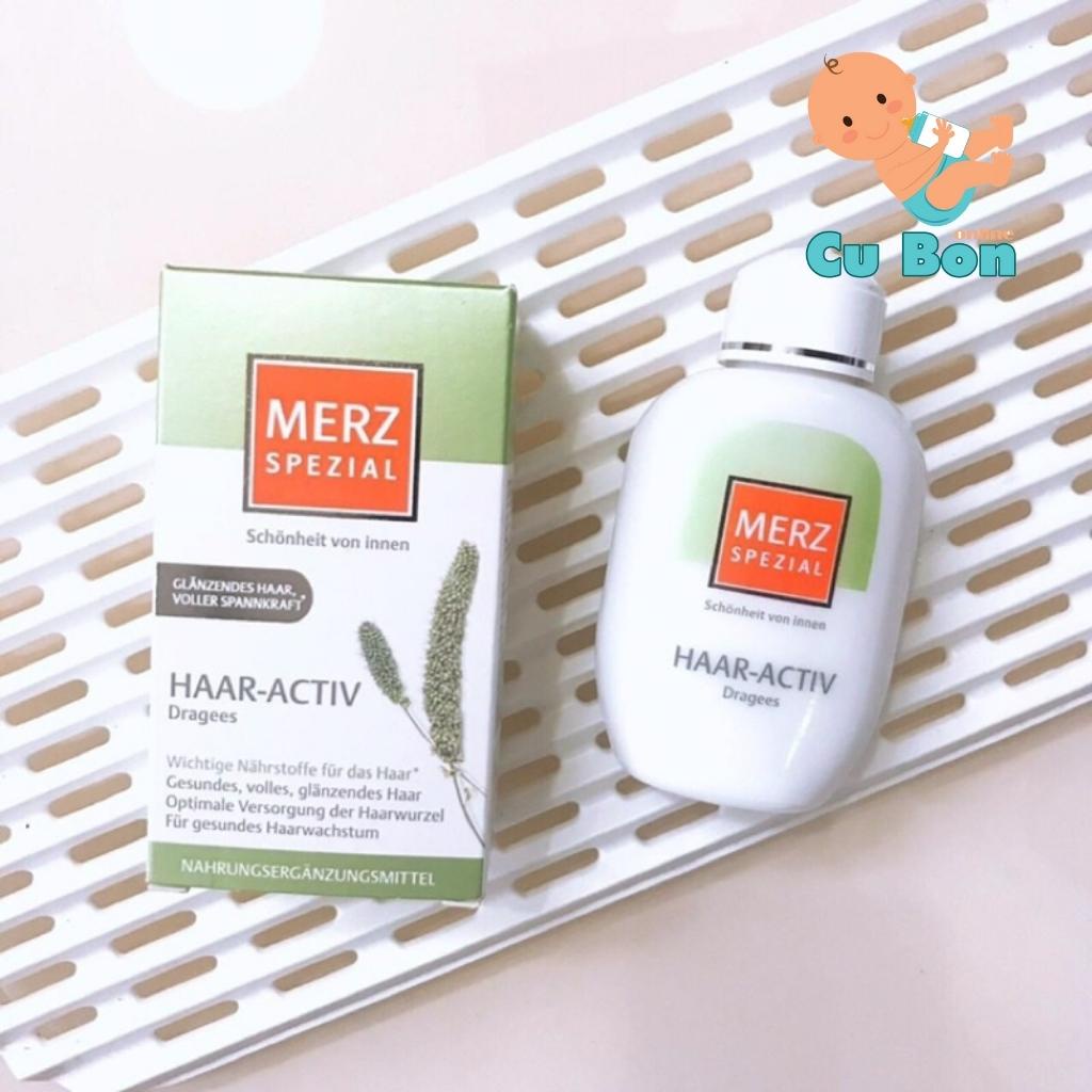 Viên uống hỗ trợ mọc tóc Merz Spezial Haar-Activ của Đức 120 viên giúp mọc tóc dày đẹp bóng mượt tự nhiên
