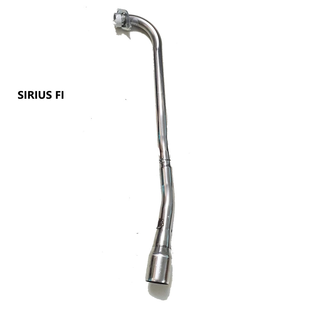 Cổ pô lon INOX gắn pô tăng xe Sirius FI