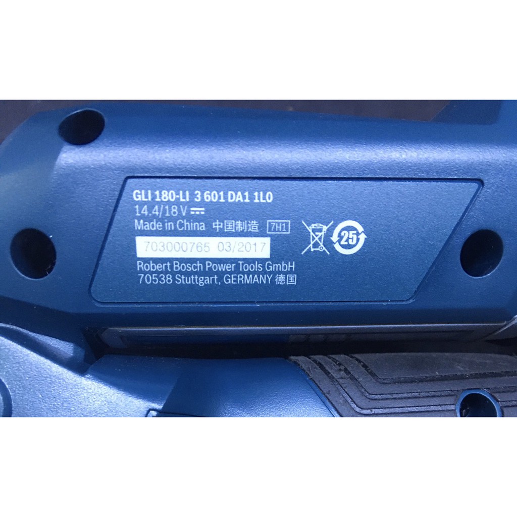 Đèn pin Bosch GLI 180-LI