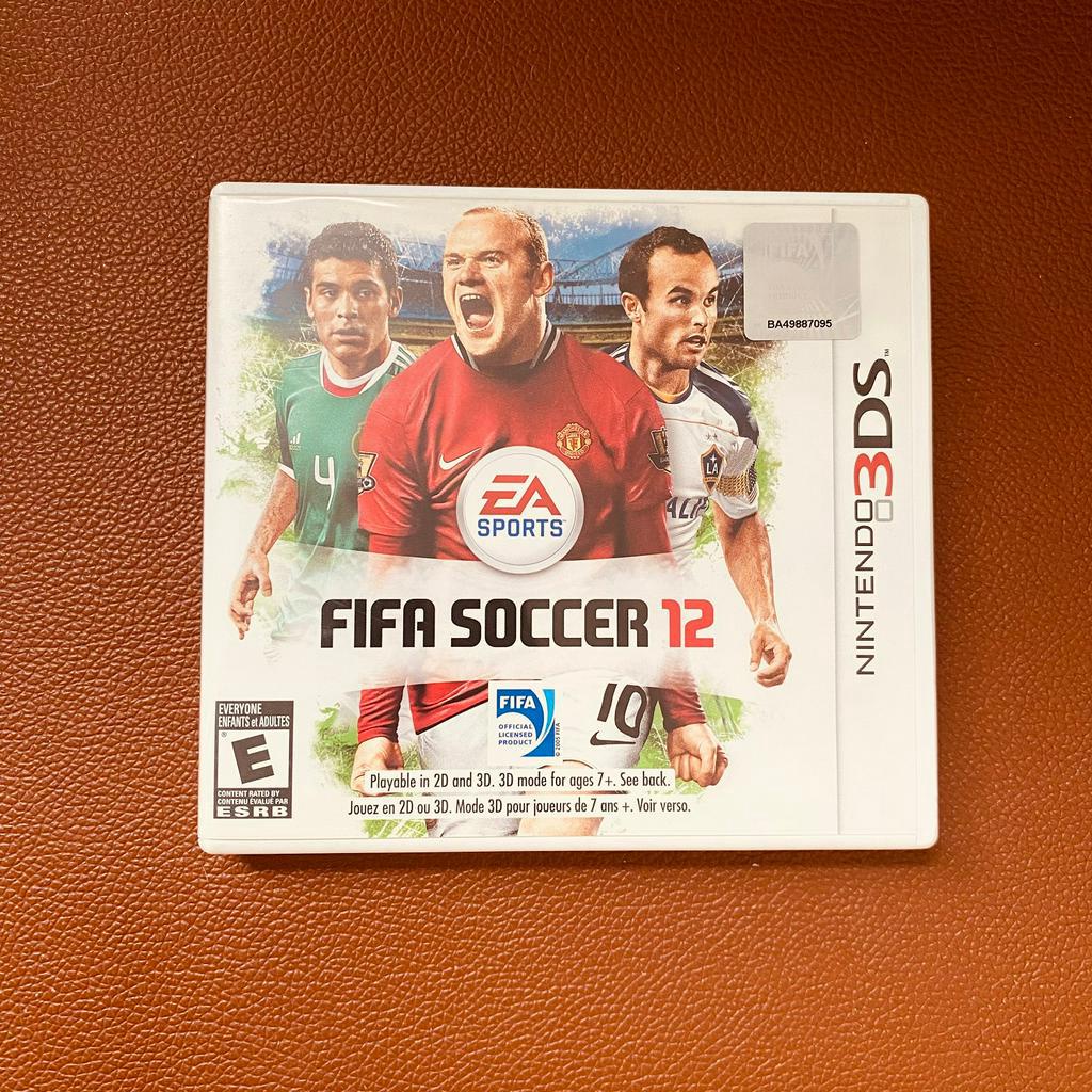 Băng game bóng đá PES FIFA Nintendo 3DS