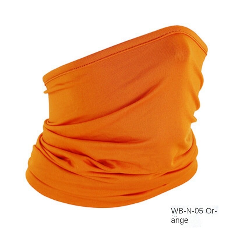 Khăn Ống Bandana Màu Sắc Trơn Độ Co Giãn Cao Che Mặt Và Cổ Tiện Dụng Cho Các Hoạt Động Ngoài Trời
