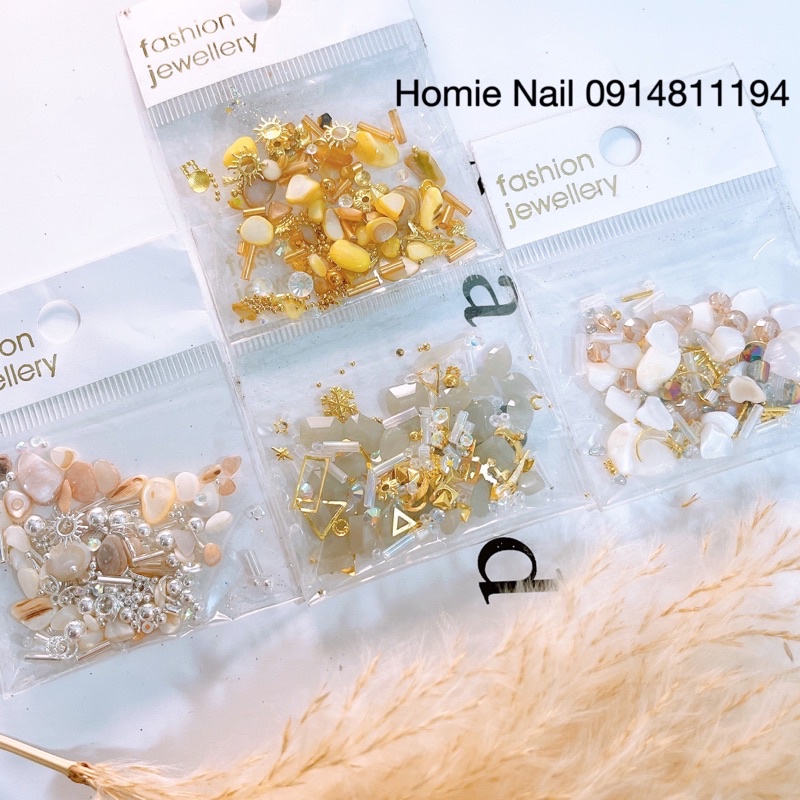 Phụ kiện gói trang trí móng tay