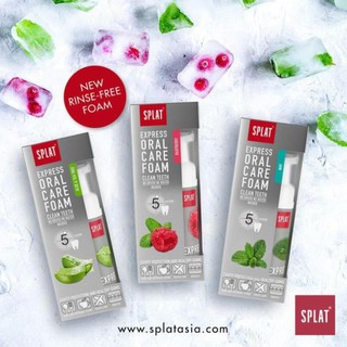 Nước Súc Miệng, Bọt Súc Miệng Vệ Sinh Răng Miệng Trong 1 Phút SPLAT ORAL CARE FOAM 50ml