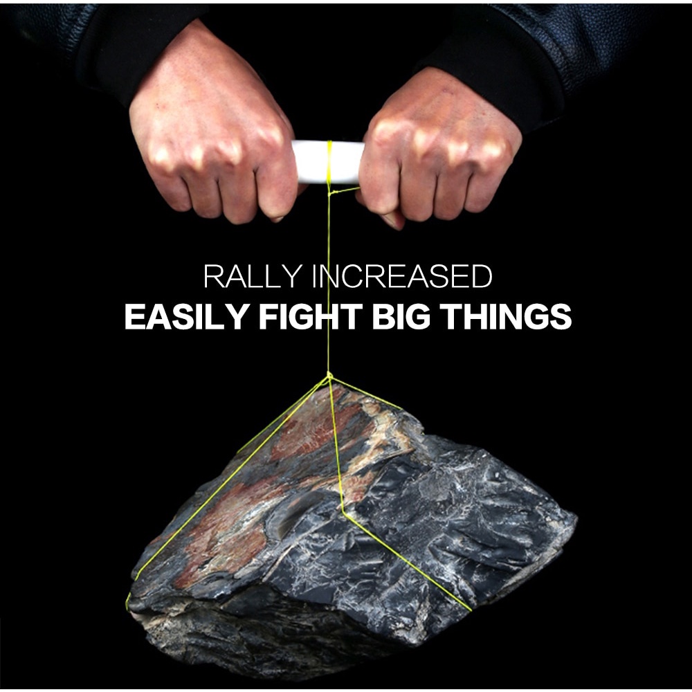 Set 8 Cuộn Dây Câu Cá Bện 8 Sợi PE 300M