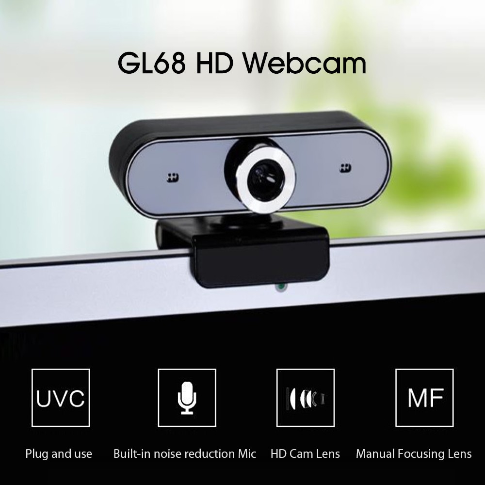 Webcam Gl68 Hd Cao Cấp Cho Máy Tính