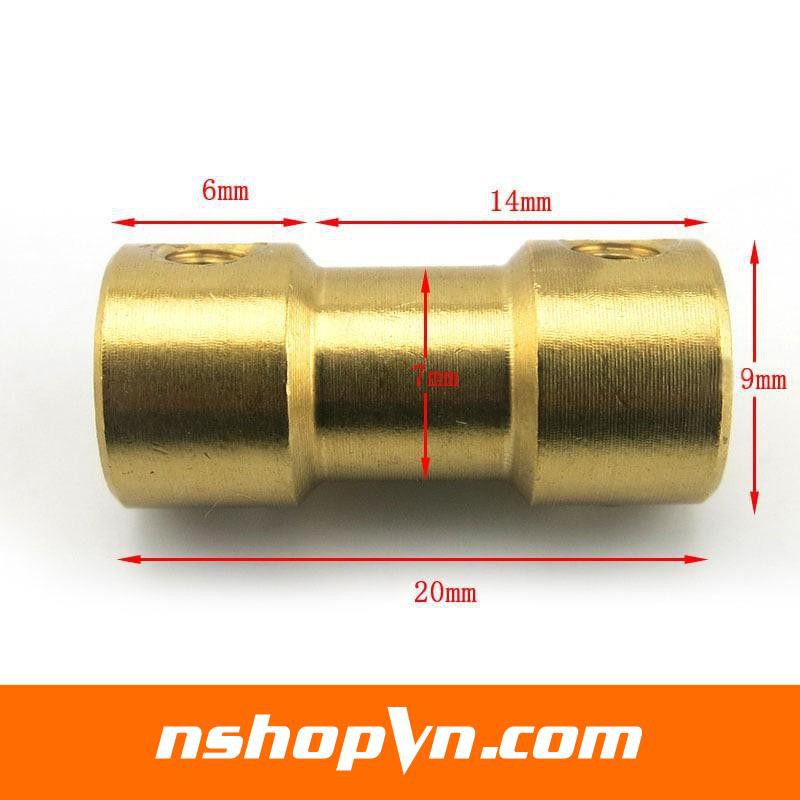 Khớp nối trục cứng các loại 2mm-2mm-3mm-3.17mm-3.175mm-4mm-5mm-6mm