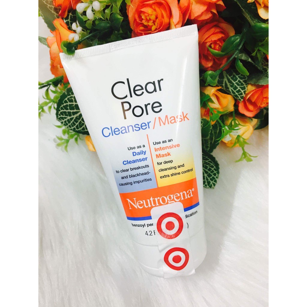 Sữa Rửa Mặt Neutrogena Clear Pore Cleanser Mask (125g) _ NTG030SRM