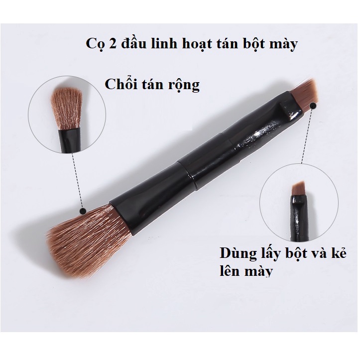 Bột tán lông mày chống nước, không lem, lâu trôi Kanebo Kate Nhật Bản