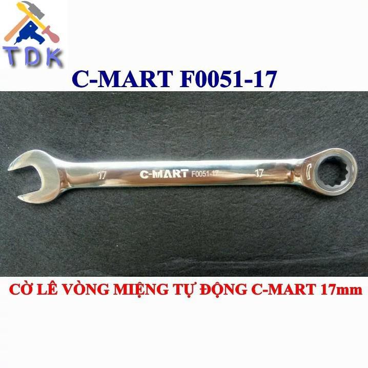 Cờ lê vòng miệng tự động C-mart F0051-17 17mm