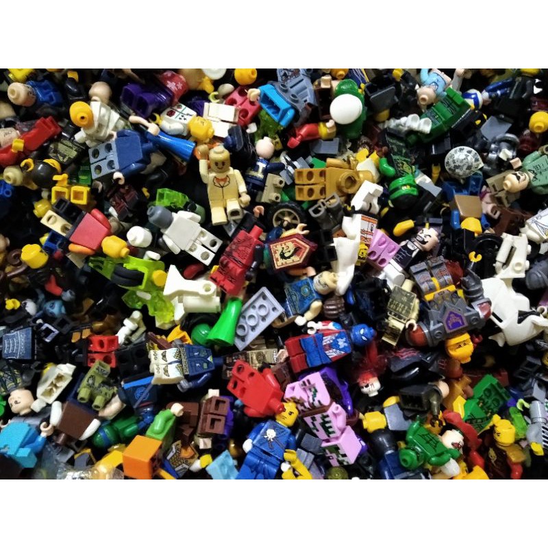 Combo 100GAM Xác Nhân vật Lego Minifigures ( SECONDHAND ) &lt;3