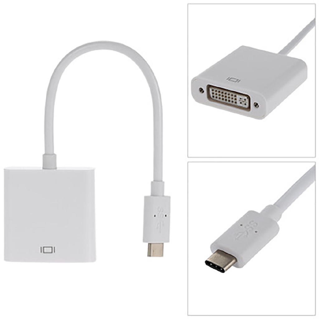 Cáp Chuyển Đổi Usb C Sang Dvi Usb 3.1 Thunderbolt 3