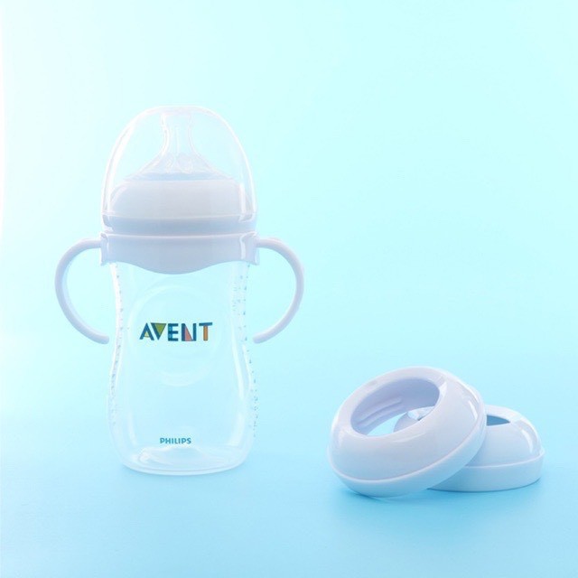 Nắp và cổ bình sữa Avent Natural cổ rộng P07