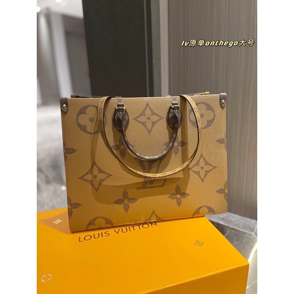 Túi xách Lv onthégo sc sz 42 chất da thật sẵn ship