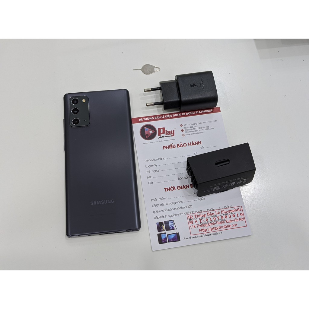 Điện Thoại Samsung Galaxy Note 20 5G Chip Snapdragon 865+ 2 SIM || Tại Playmobile