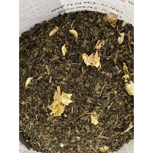 Trà xanh ướp lài pha quán 1kg, trà lài dạng bột dùng pha trà đá, giá rẻ