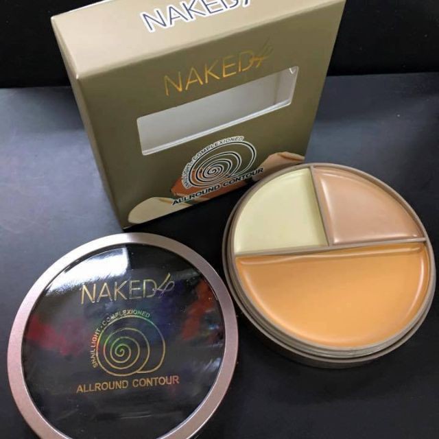 Phấn tạo khối 3 ngăn Naked 4 Profesional Combi Foundation 30g | BigBuy360 - bigbuy360.vn