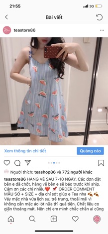 VÁY 2 DÂY CHẤT COTTON