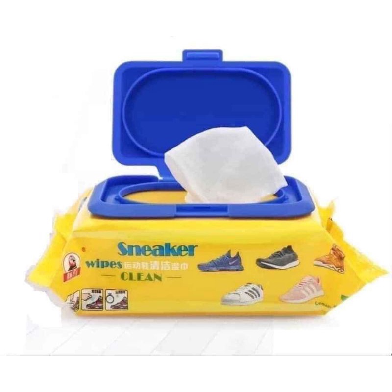 Giấy lau giày(túi) cao cấp &quot;Wipes Sneaker&quot; thách thức mọi vết bẩn