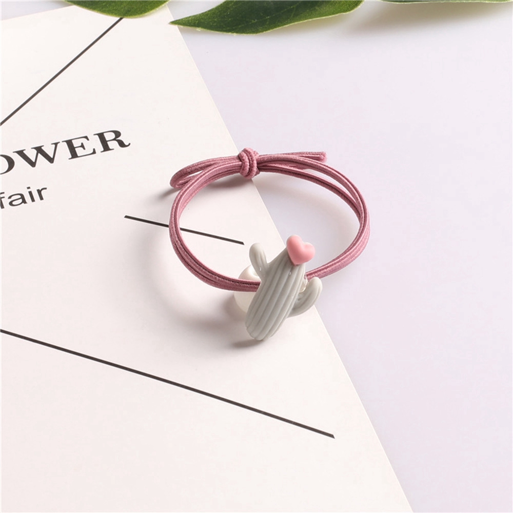 Dây Buộc Tóc Hình Cây Xương Rồng Đáng Yêu