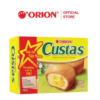 Bánh Custas Orion nhân kem trứng cao cấp 12 cái 282g